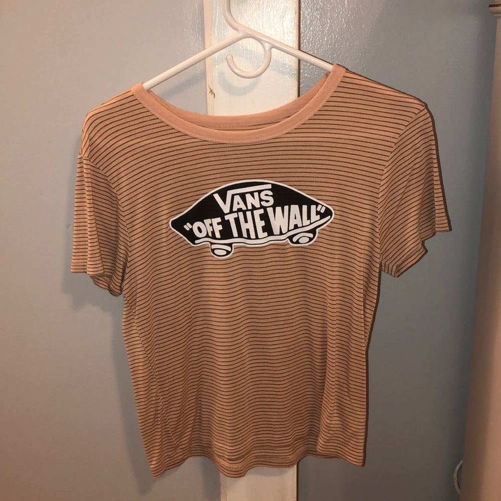 Pink Vans Off The Wall T-Shirt